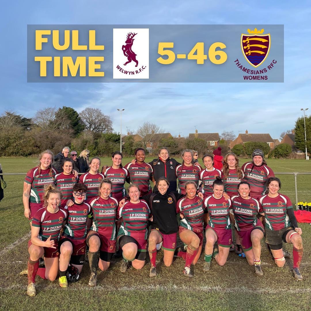 Thamesians Women run in 8 tries